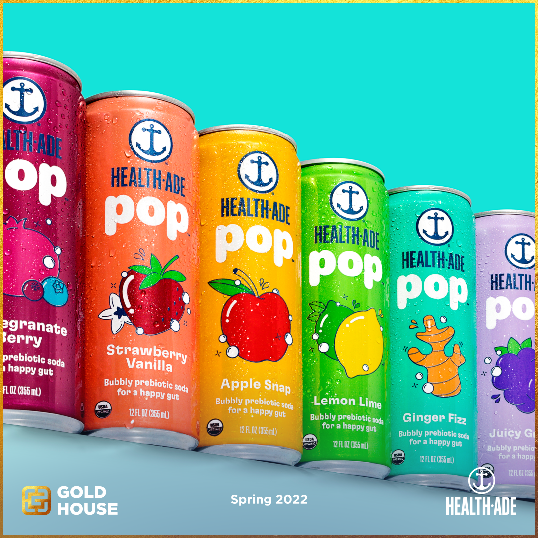 HealthAde Kombucha Gold House